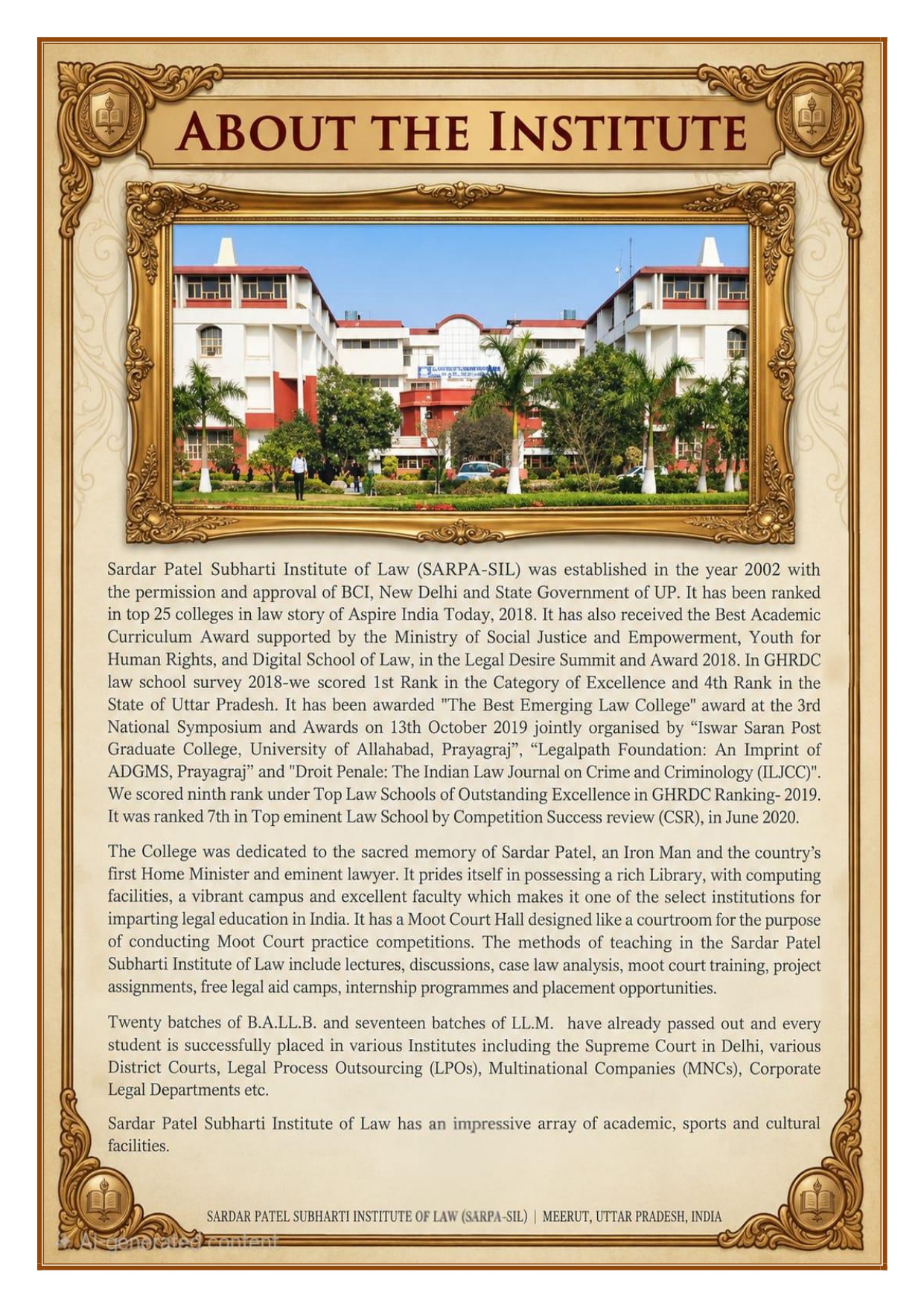 About the Institute